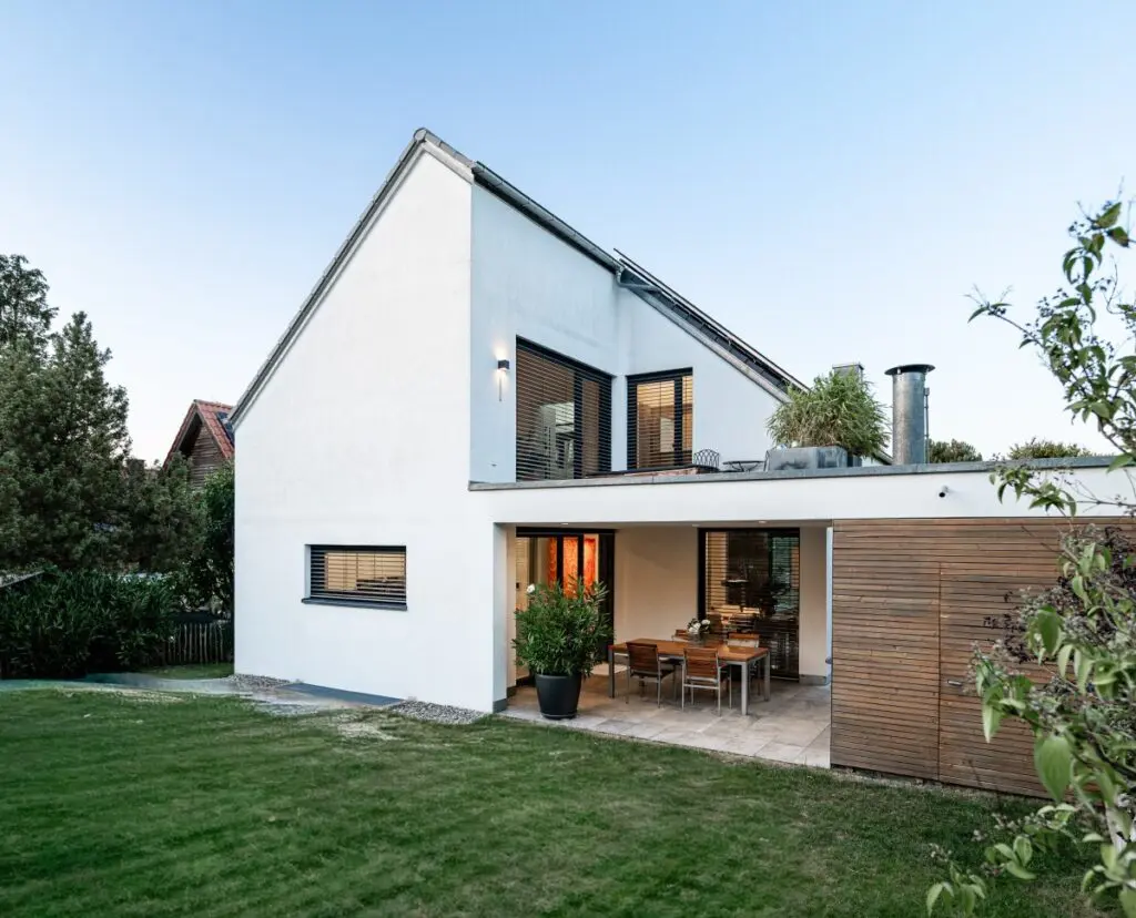 Ansicht des Hauses