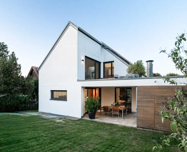 Ansicht des Hauses