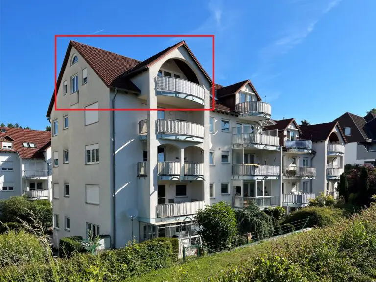 Ansicht des Hauses