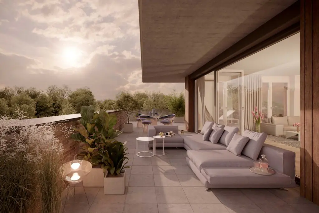 Dachterrasse