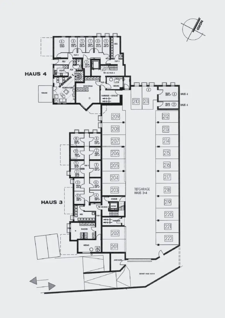 Tiefgaragenplan