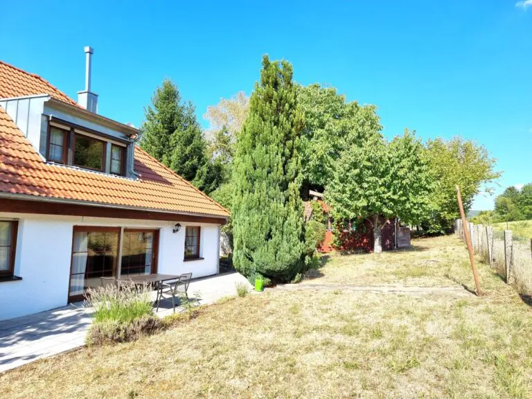 Blick auf die Terrasse 