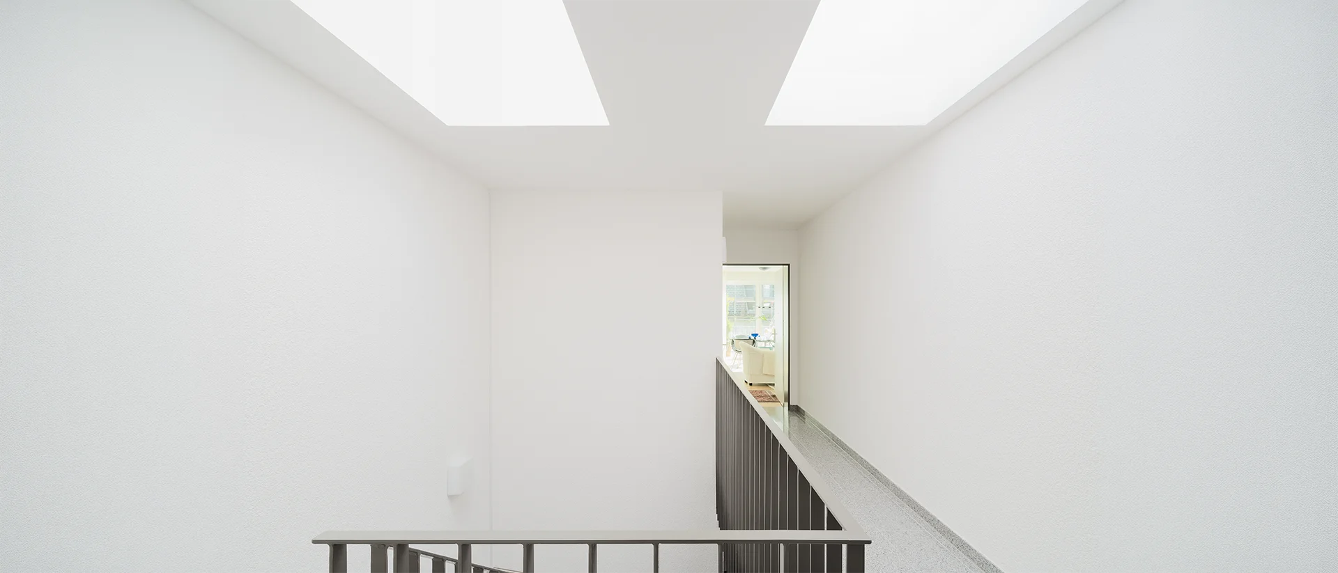 Treppenhaus mit viel natürlichem Licht